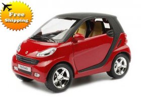 Kids 1:32 Scale Five Colors Diecast Smart Fortwo Toy