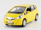 1:36 Scale Blue / Red / Yellow / Green Diecast Honda Fit Toy