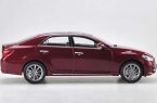 Wine Red 1:18 Scale 2015 Diecast Toyota Reiz Model