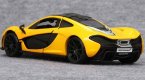 Yellow / Orange 1:24 Scale MotorMax Diecast McLaren P1 Model