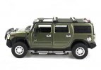 1:24 Red / Blue / Army Green Diecast Hummer H2 Model