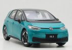 1:18 Scale Blue / White Diecast 2021 VW ID.3 Car Model