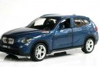 Kids 1:28 Scale Pull-Back Functions Diecast BMW X1 SUV Toy