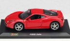 1:32 Scale Red Bburago Diecast Ferrari 458 Italia Model