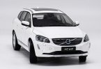 White / Brown 1:18 Scale Diecast Volvo XC60 SUV Model