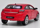 Welly 1:18 Scale Red / Silver Diecast 2005 Opel Astra GTC Model