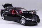 White / Black Motormax Diecast Maserati GranTurismo Model