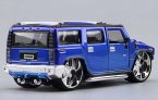 1:32 Scale Blue Bburago Diecast Hummer H2 Model