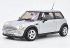 Red / Yellow / Silver 1:18 Scale Welly Diecast Mini Cooper Model