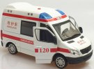 1:32 White-Red Diecast Mercedes Benz Sprinter Ambulance Toy