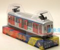 Kids Red / Green Pull-Back Function Diecast Hong Kong Tram Toy