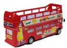 Large Scale Red Kids Electric London Double-decker Bus Toy