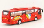 Red Kids 1:48 Scale Diecast Coach Bus Toy