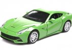 Kids 1:32 Blue / Red / Green / Yellow Diecast Ferrari F12 Toy