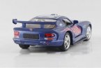 Black / Red / Blue / White 1:36 Diecast Dodge Viper GTS-R Toy