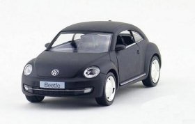 Kids Black 1:36 Scale Diecast VW New Beetle Toy