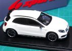 White 1:43 Scale Spark Diecast Mercedes Benz GLA 45 AMG Model