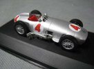 Silver 1:43 IXO 1954 Mercedes-Benz W 196 R Racing Car Model