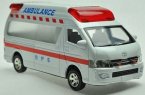 Pull-Back Function 1:32 Scale White Kids Toyota Ambulance Toy