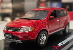 1:43 Scale Red Diecast 2007 Mitsubishi Outlander EX 2.4 Model