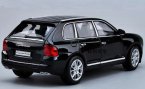 Black 1:18 Scale Welly Diecast Porsche Cayenne Turbo Model