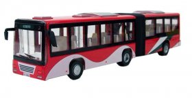 Kids Blue / White / Red / Yellow Articulated City Bus Toy