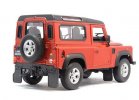 1:24 Red / White / Black / Silver Land Rover Defender Model