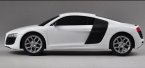 Red / White 1:24 Scale Full Function Kids Welly R/C Audi R8 Toy