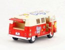 Yellow / Red /Orange /Blue Kids Die-cast 1962 VW T1 Bus Toy