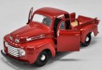 1:27 Scale Red Maisto Diecast Ford F-1 Pickup Truck Model