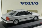1:43 Scale Silver / Light Blue Diecast Volvo S80 Model