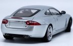 1:18 Scale Autoart Silver / Blue Diecast Jaguar XKR-S Model