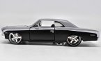 1:24 Scale Black Maisto Diecast Chevrolet Chevelle SS Model