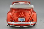 Orange 1:18 Scale Maisto Diecast 1951 VW Beetle Cabriolet Model