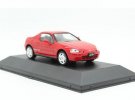 Red 1:43 Scale Diecast 1992 Honda CR-X Delsol Model