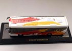 White-Orange 1:64 Scale Die-Cast 2008 BeiJing Olympic Bus Model