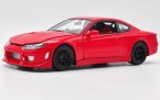 1:24 Scale Red /White Welly Diecast Nissan Silvia S15 Car Model