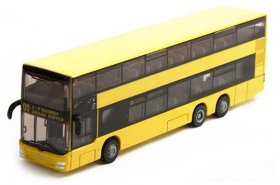 1:87 Scale Yellow Germany SIKU 1884 Man Double Decker Bus