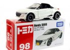 1:56 White / Yellow Tomy Tomica NO.98 Diecast Honda S660 Toy