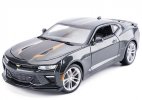 Black 1:18 Scale Maisto Diecast 2017 Chevrolet Camaro Model