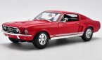 Maisto Black / Red 1967 Diecast Ford Mustang GTA Fastback Model