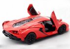 Kids Red / Yellow 1:36 Scale Diecast Lamborghini Sian Toy