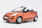 Orange / Silver 1:24 Scale Maisto Diecast Citroen Model