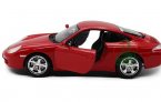 Red 1:18 Scale Bburago Diecast Porsche 911 Carrera 4 Car Model