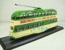 Green 1:76 Scale Atlas Blackpool Ballon Tram 1960 Model