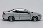 Silver Bburago 1:24 Scale Diecast Volvo C70 Coupe Model