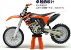 Black-Orange 1:12 Scale Diecast KTM 350 SX-F Motorcycle