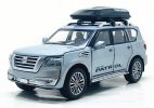 Black / White / Blue 1:32 Scale Kids Diecast Nissan Patrol Toy