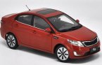 Blue / Red / Silver 1:18 Scale Diecast Kia K2 Model