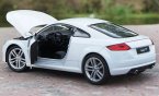 Red / White 1:24 Scale Diecast 2014 Audi TT Coupe Model